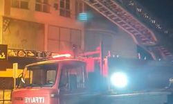 Devlet Bahçeli'nin de eğitim gördüğü, restorasyon halindeki 115 yıllık okulda yangın