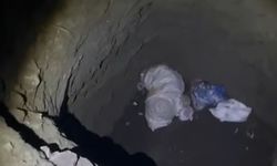 Evinin bahçesinde kaçak kazı yapan şüpheli yakalandı