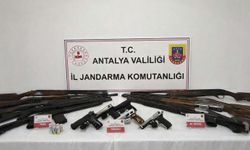 Gazipaşa'da ruhsatsız silah operasyonu