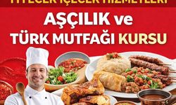Halk eğitimden aşçılık ve Türk mutfağı kursu