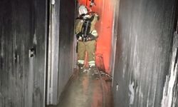 İş yerinde çıkan yangın söndürüldü