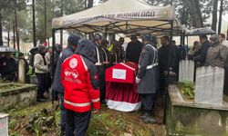 Kanserden ölen emekli astsubay toprağa verildi