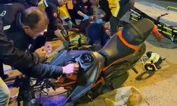 Minibüsle çarpışan motosikletin sürücüsü öldü