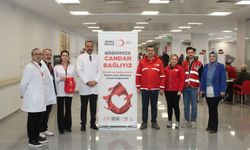 Osmaniye Eğitim ve Araştırma Hastanesi'nde kan bağışı etkinliği