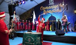 Osmaniye'de mehter takımından ramazana özel yürüyüş ve konser