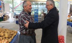 Pazar esnafına çorba ikramı