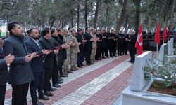 Reyhanlı'da deprem şehitleri anıldı