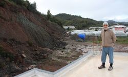 Sel ve hortumun ardından Kumluca'da heyelanla mücadele