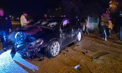 Adana'da otomobil takla attı: 1 yaralı