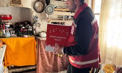 Ailelere ramazan kolisi dağıtımı