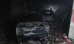 Antalya'da araç boyama atölyesindeki yangın, bitişikteki iş yerine sıçradı