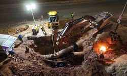 ASAT'tan Duraliler 1 Ana İsale Hattı'nda yoğun mesai