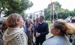 Başkan Tuncer, kursiyer kadınlarla bir araya geldi