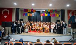 Çocuk kampüsünde bahar coşkusu