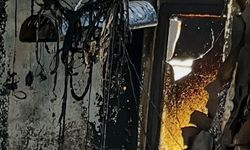 Evde çıkan yangında hayatını kaybetti