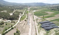 Gölhisar sulamasında çalışmalar hızla ilerliyor