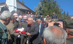 Kıbrıs gazisi askeri törenle uğurlandı