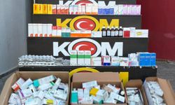 Kozmetik dükkanında kaçak ilaç ve tıbbi cihaz ele geçirildi