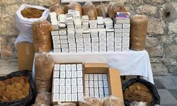 Mersin'de kaçak makaron operasyonu