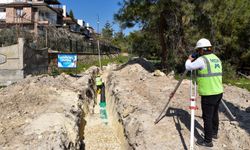 MESKİ, Mezitli Devlet Hastanesi atık su altyapısı çalışmalarını sürdürüyor
