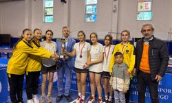 Osmaniye'de 32 okulun katıldığı masa tenisi turnuvası sona erdi