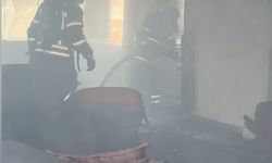 Osmaniye'de ev yangını