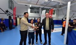 Osmaniye'de floor curling heyecanı