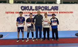 Osmaniyeli sporcu Mehmet Can Kösür Türkiye ikincisi oldu