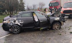 Otomobil takla attı; 1 yaralı