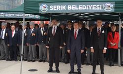 Serik'te 18 Mart töreni