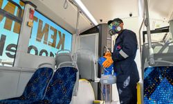Toplu taşıma araçları hijyenik hale getiriliyor