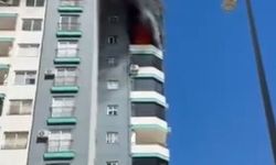 Yangın sırasında taşkınlık yapanları polis havaya ateş açarak dağıttı