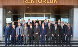 YÖK Başkanı Özvar Hatay'da bölge üniversite rektörleri toplantısına katıldı