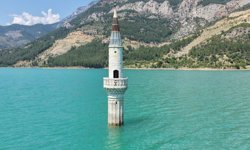 Alaköprü Barajı taştı: Akine tamamen sular altında kaldı