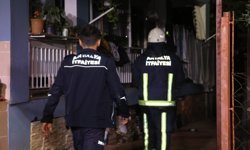 Antalya'da evin deposu yandı