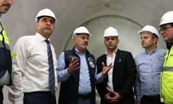 Başkan Öntürk'ten, Türkiye'nin en büyük atık su tünelinde inceleme