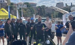 Denizden 5 ton atık çıkarıldı