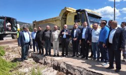 Doğal gaz için ilk kazma vuruldu