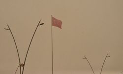 Doğu Akdeniz'de çöl tozu etkili oldu / Ek fotoğraflar