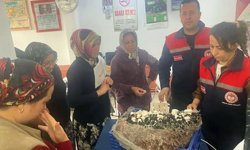 Eğirdir Çayköy'de mantar yetiştiriciliği kursuna yoğun ilgi