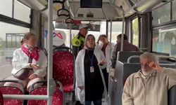 Erdemli'de yolculara kanser bilgilendirmesi