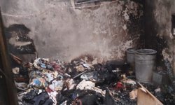 Evinde çıkan yangında hayatını kaybetti