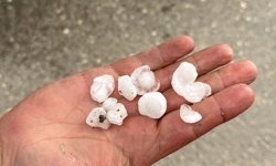 Hatay'da dolu etkili oldu