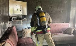 Hatay'da ev yangını korkuttu