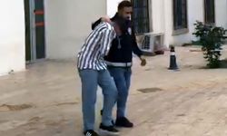 İş yerindeki ayakkabıyı giyip, çaldı