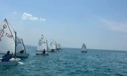 İskenderun'da yelken yarışları