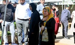 Kahramanmaraş'ta okuldaki saldırıda yaşamını yitiren öğrenciler toprağa verildi (4)