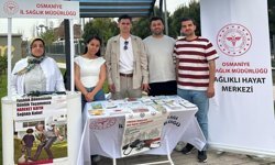 Kalp hastalıklarına dikkat çekmek için stant açıldı