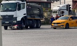 Kamyonla çarpışan motosikletin sürücüsü öldü