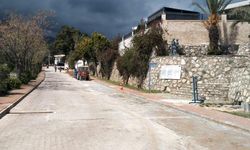 Kemer'de altyapı çalışmaları